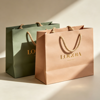 Sacs cadeaux en papier miniatures mignons avec ruban pour bonbons, idéaux pour les fêtes de remerciement, mariages et petites entreprises - Nouveauté