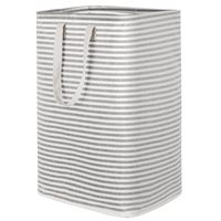 Grand panier à linge pliable anti-poussière en chanvre, autoportant, imperméable, avec poignées faciles à transporter, pour salle de lavage, chambre, salle de bain, université