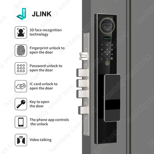HanDaily Palm Vein Smart Lock <strong>with</strong> 3D Face ID Fingerprint Video <strong>Intercom</strong> Camera Unlock Mobile App Remote Access - Product Image 2