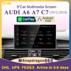 STWEI Qualcomm 665 8G 128G 9 pouces CarPlay sans fil AUTO pour AUDI 2012-2018 Année A6 A7 C7 Multimédia automobile Haut de gamme - Product Image 2