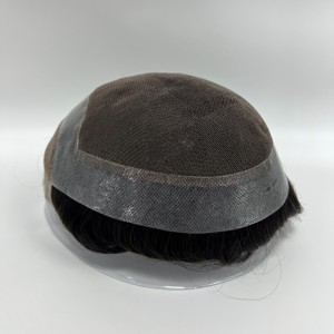 Sistema de Reemplazo Capilar <span class=keywords><strong>para</strong></span> Hombre, Largo Medio, 100% Cabello Humano, Estilo Joven y Moderno - Product Image 2