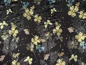 100% Polyester thời trang hoa bướm Jacquard Vải Jacquard vải nhà sản xuất Jacquard vải mô hình quần áo - Product Image 6