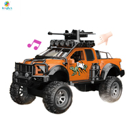 Dinosaure Tactique Véhicule LED Lumières Musique Dinosaure Bataille Camion Jouet Ensemble Préhistorique Combat Simulation Action Figure En Plastique
