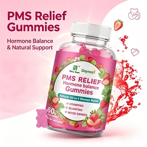 Compléments alimentaires en gommes de pectine à base d'extraits végétaux, marque privée OEM, pour le soulagement du SPM chez les personnes d'âge moyen et âgées, soutien immunitaire et produits de beauté - Product Image 1