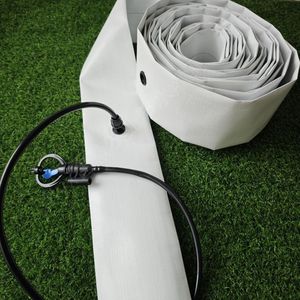 <span class=keywords><strong>Tuyau</strong></span> d'irrigation plat <span class=keywords><strong>perforé</strong></span> avec trous pré-perforés - Connecteur de ruban goutte-à-goutte prêt à l'emploi pour système <span class=keywords><strong>agricole</strong></span> - Product Image 5