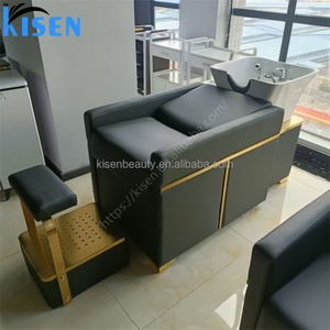 เก้าอี้สระผมเซรามิกแบบปรับเอนได้ ยี่ห้อ Kisen Salon สำหรับใช้ในโรงพยาบาล ปรับแต่งได้ตามต้องการ เฟอร์นิเจอร์หรูหรา ทนทาน เป็นมิตรกับสิ่งแวดล้อม - Product Image 4