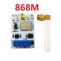 Módem de Radio VHF/UHF RT88H01 DC5V-12V, Transceptor Inalámbrico RS485 Lora GFSK, 22DBM 433M 868M, Módulo Transmisor y Receptor A462