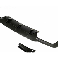 Diffuseur de style C63 authentique, conversion de lèvre arrière AMG pour Mercedes Benz Classe C W204 Lci 2011-2014 Sport