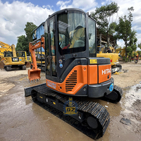 Mini-excavatrice Hitachi ZX50U d'occasion, balayage zéro, Zaxis 50, 5T, 5 tonnes, matériel de construction, excavatrice d'occasion, excavadora