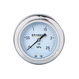 Manómetro de Amoníaco de Acero Inoxidable de 100 mm, Tipo Axial Mini, con Medidor de Medición Industrial - Product Image 2