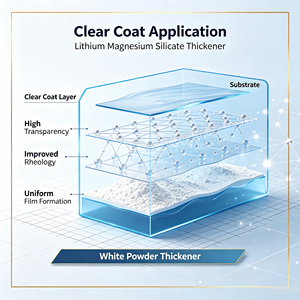 Hochklares Lithium-Magnesium-Silikat Synthetischer Hectorit Transparentes Gel-Verdickungsmittel für Klarlack CAS 53320-86-8 - Product Image 4
