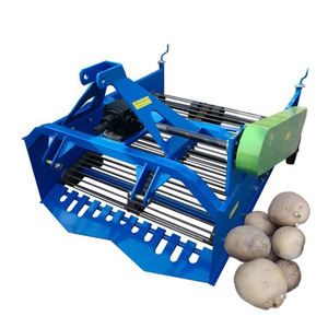 Máquina Cosechadora de Patatas Azules con Motor y Transmisión por Engranajes de Alta Productividad para la Cosecha Agrícola - Product Image 1