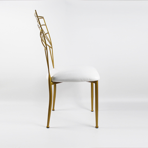 Venta al por mayor muebles con espalda cruzada comedor boda Chiavari camaleón silla cabeza plana antiguo <span class=keywords><strong>castillo</strong></span> silla Hotel boda banquetes al aire libre - Product Image 5