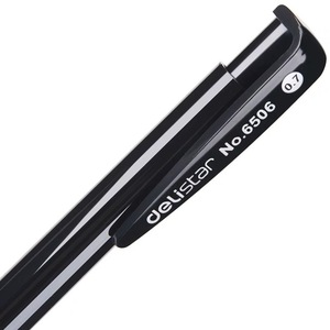 Deli Colorfull Ballpoint <b>Pen</b> 0.7mm 60 Pcs Black Red Blue Office School Use - Product Image 2