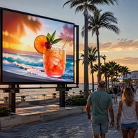 Pantalla LED a Todo Color P6.67 de 16 Bits, IP66 Totalmente Impermeable, 1920x1080, Gabinete de Alto Brillo, Legible Bajo la Luz Solar, Fija para Exteriores