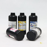 Encre UV DTF de haute qualité 1000ML pour étiquettes brillantes et autocollants en cristal, compatible avec les têtes d'impression EPSON XP600 I3200 L180 DX5 DX7 TX800 RICOH G5 G6