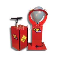 Parc d'attractions Carnival Booth Interactive Activity Props Pompe gonflable Boom Boom Balloon Poping Game for Kids