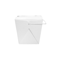 Boîte à nouilles chinoises jetable Yaoshi en papier kraft biodégradable, résistante et compatible micro-ondes, pour emporter, emballage alimentaire pour pâtes et nouilles