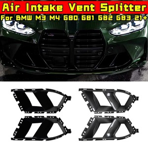สำหรับ BMW M3 M4 G80 G81 G82 G83 2021+ ชุดแต่งช่องดักอากาศกันชนข้างสไตล์ MP อุปกรณ์เสริมฝาครอบกันชน ช่องระบายอากาศ - Product Image 1