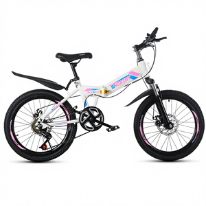 Bicicletta da Montagna Pieghevole a Doppia Sospensione con Freni a Disco e Velocità Variabile per Studenti delle Scuole Primarie e Secondarie - Product Image 1