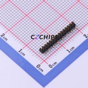 X1311WVS-15J-C18D42R2 Pin Header SMD,P=1.27mm Connector ( Pin Structure: 1x15P )( Pitch: 1.27mm )( Row Spacing: 1.27mm ) - Product Image 1