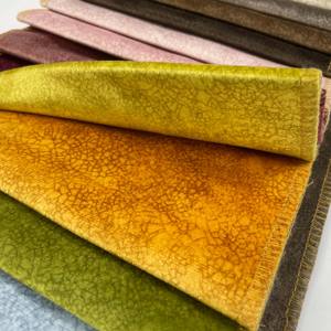 Низкий минимальный объем заказа технологии бархатная ткань для диванов 100% полиэстер 320GSM водонепроницаемый бесплатный образец обивка домашний Текстиль для дома деко ткани - Product Image 4