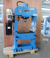Presse hydraulique à cadre en H 20 tonnes 30 tonnes pour le formage des métaux en atelier industriel