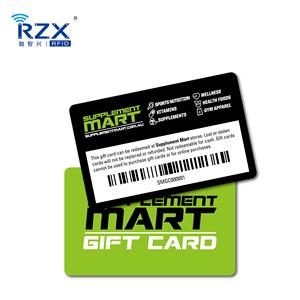 플라스틱 멤버십 CR80 VIP 기프트 카드 바코드/QR/엠보싱 PVC 카드 - Product Image 4