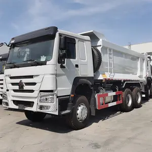 6x4 8x4 סין Howo משאית מחיר חדש טיפר מפנה משליך משאית משמש Dump משאיות