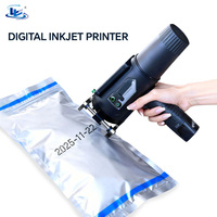 Impresora Portátil de Etiquetas y Tubos, Ajustable, de Metal, con Material Flexible, Impresora de Inyección de Tinta de Caracteres Grandes