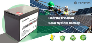 Batterie au lithium 12 V 50 Ah très vendue aux États-Unis, pack de batteries 12 V 40 Ah pour stockage solaire - Product Image 5