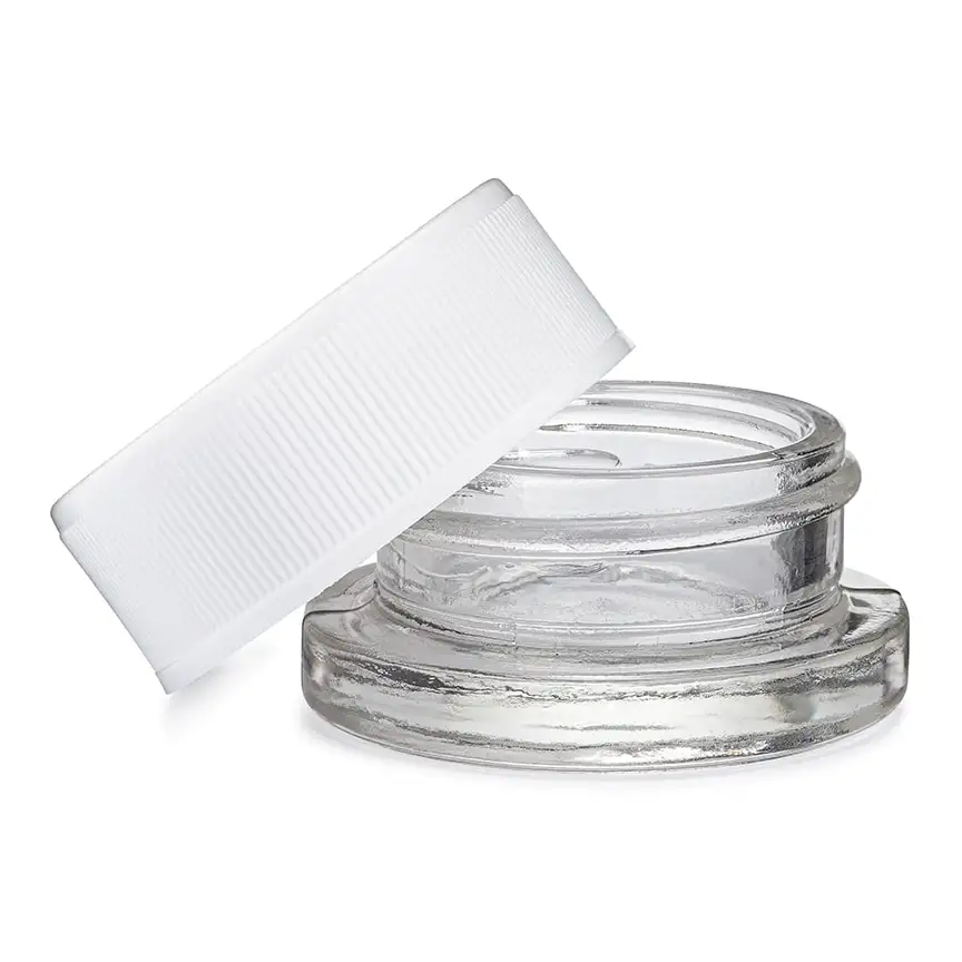 Child lock 3g glass jar for concentrate for oil