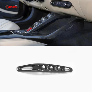 Kit Interior de Fibra de Carbono Seca Estilo OME para Auto, Botones de Control Central para Ferrari 812 - Product Image 1