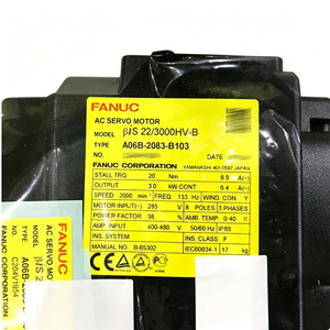 Servomotor AC Serie <span class=keywords><strong>Bis</strong></span> de Fanuc A06B-2083-B103 A06B-0083-B103, Cuerpo Compacto para Tornos CNC, Centros de Mecanizado y Equipos de Automatización - Product Image 4