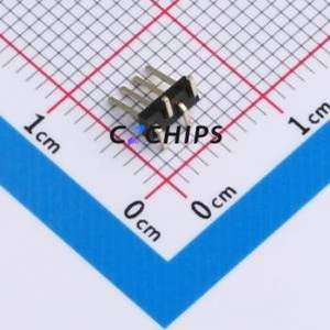 HX PZ1.27-1x4P TP-YQ Pin Header SMD,P=1.27mm Connector 1x4P 1.27mm Pin Header Vertical Mount - Product Image 2