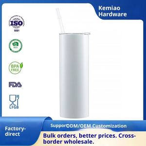 Thermos en acier inoxydable 304, tasse isotherme portable pour l'extérieur, design tube droit, sans BPA, isolation thermique de 6 à 12 heures, FDA/LFGB - Product Image 3
