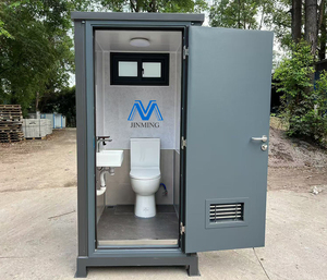 Vente en gros Toilettes portables <span class=keywords><strong>Salle</strong></span> <span class=keywords><strong>de</strong></span> douche mobile Toilettes mobiles préfabriquées Toilettes extérieures en acier bon marché Fabricant <span class=keywords><strong>de</strong></span> salles <span class=keywords><strong>de</strong></span> bains - Product Image 6