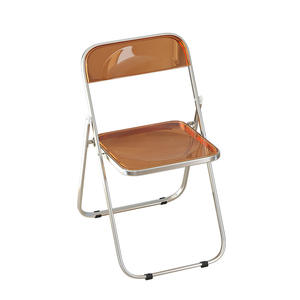 Fashionable <b>Clear</b> Colors Foldable <b>Plastic</b> <b>Chairs</b> for Restaurants Weddings Events Hotels-for Acrylic Folding <b>Chair</b> Designs - Product Image 5
