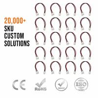 OEM ODM Kustom JST Molex Wire Harness Konektor JST ZH PH XH GH VH 2 4 5 6 7 8 10 12 Pin Kabel PVC Perakitan Kabel Wiring Harness