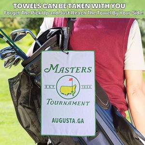 Toalla de Golf Personalizada Divertida del Torneo de Masters, Toalla de Golf Divertida para Bolsas de Golf con Clip, Regalo de Golf para Hombres, Esposo, Novio, Papá - Product Image 5