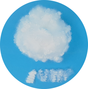 Trinh Nữ HCS 7 lỗ Polyester STAPLE fiberfill siliconized - Product Image 5