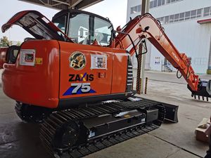 รถขุดตีนตะขาบฮิตาชิ ZX75-6A มือสอง น้ำหนัก 7.2 ตัน เครื่องขุดไฮดรอลิกแบบตีนตะขาบ สำหรับงานก่อสร้าง - Product Image 3
