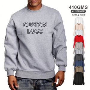 Men's High Density Cotton <b>Jumper</b> 410GSM Winter Thermal Round Neck Urban Active Unisex <b>Pullover</b> - Product Image 1