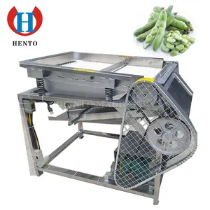 Hoge Efficiëntie Elektrische Green Soy Bean Dunschiller Peeling Machine/Groen Bean Sheller/Groene Sojaboon Peeling Machine