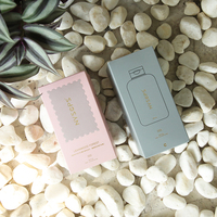Boîte à tiroir en papier argenté de qualité supérieure, boîte d'emballage personnalisée imprimée pour parfum, soins de la peau, bougies, bijoux, emballage cadeau