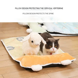 New Summer Cooling Pet Mat Rutsch feste reversible Gel Ice Pad Atmungsaktive Hunde katze Zwinger Kiste Bett für heißes Wetter Kühlung Pet Mat - Product Image 3