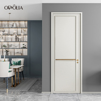 Portes intérieures en bois modernes, sur mesure, insonorisées, ignifugées, certifiées CE OPPOLIA, pour chambres, appartements, villas et maisons.