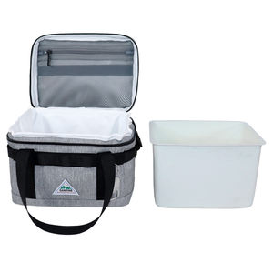 Sac de camping décontracté SENDA grande capacité, réutilisable, réglable, isolant, résistant à l'eau, écologique, en polyester durable - Product Image 4