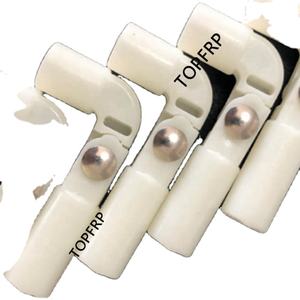 Fiberglass Mosquito <b>Net</b> Support Pole FRP Rods/pipe and Joint Connector - Product Image 5