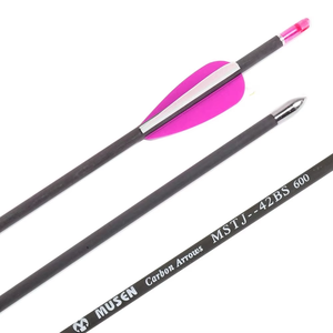 Musen bắn cung id0.166 "4.2mm mũi tên <span class=keywords><strong>carbon</strong></span> tinh khiết cho <span class=keywords><strong>recurve</strong></span> cung mục tiêu chụp - Product Image 1